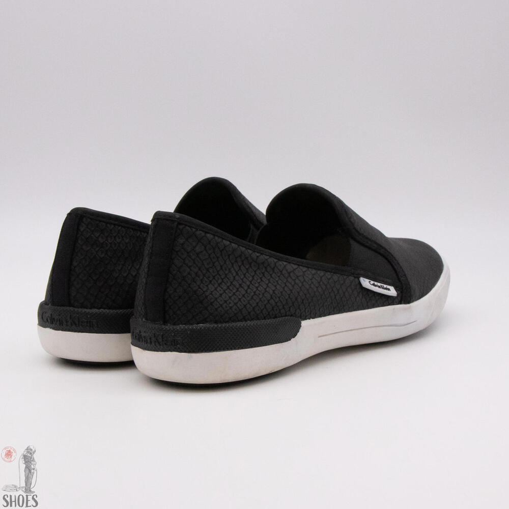 Calvin Klein Talisha Men's 10 Black Mesh Slip-On Loafers - Size 10 - Picture 5 of 13